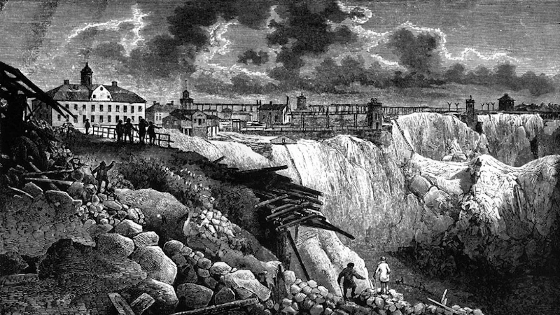 Stora Kopparberget 1800-talet, Falu koppargruva, Carl Svante Hallbeck